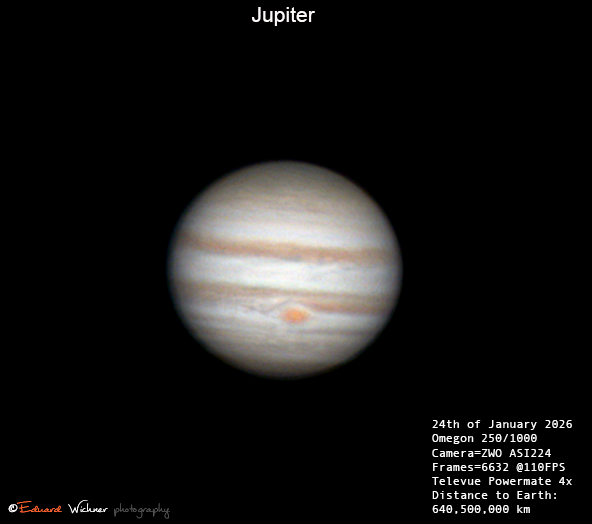 Jupiter — Post-Opposition Detail from Belgium